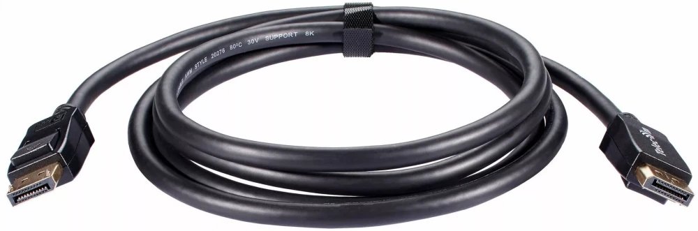 Кабель соединительный DP-DP 1.4V 8K@60Hz  2м , Econom, Telecom <TCG745C-2M> (1/80)