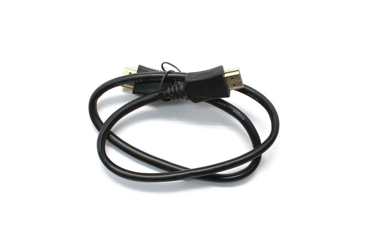 OXION кабель HDMI(M)-HDMI(M) 1m, версия 1.4, серия "Эконом" картонный подвес