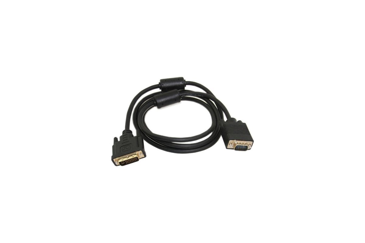Кабель-переходник DVI (24+5)----> VGA_M/M 1,8м Telecom ( TA680F-1.8M) (1/50)