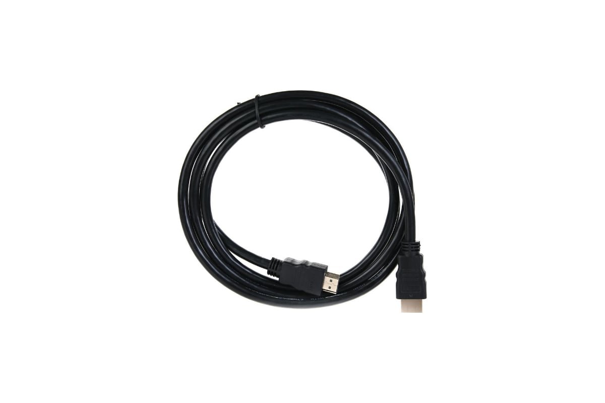 Кабель HDMI-19M --- HDMI-19M ver 2.0+3D/Ethernet ,2m Telecom <TCG200-2M> (1/50)