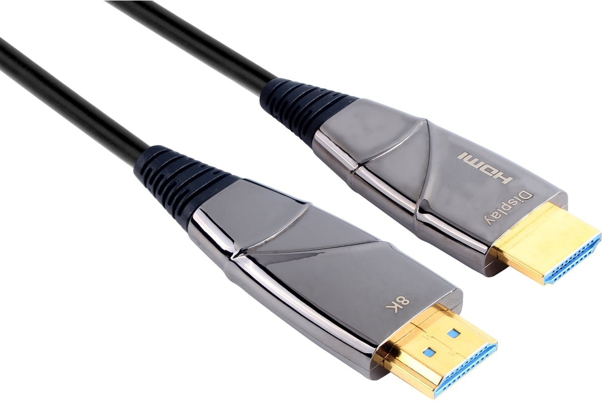 Активный оптический кабель HDMI 19M/M,ver. 2.1, 8K@60 Hz 10m VCOM <D3743-10M> (1/10)