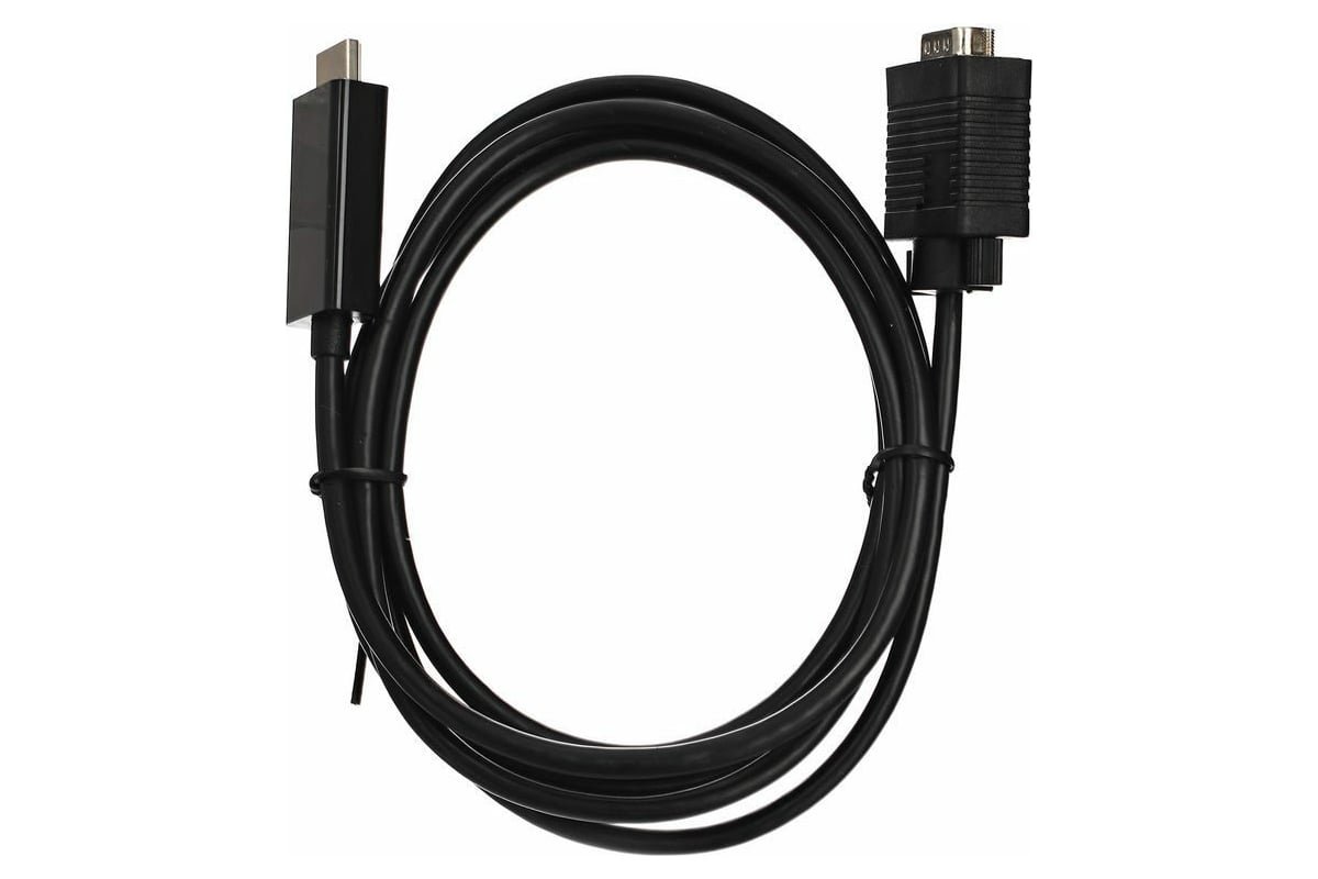 Кабель-переходник HDMI (M)--> VGA(M) 1,8м Telecom <TA670-1.8M> (1/100)
