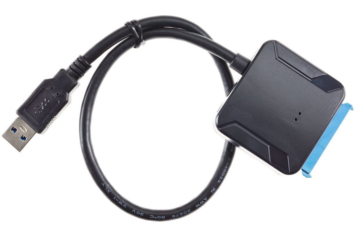 Кабель-адаптер USB3.0 ---SATA III 2.5/3,5"+SSD, VCOM <CU816>(1/125)