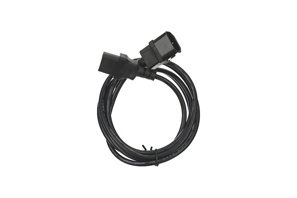 Кабель VCOM монитор-компьютер 220V (UPS -> устройство) <VDE> 3G*0.5 мм., 3 м. (1/30)
