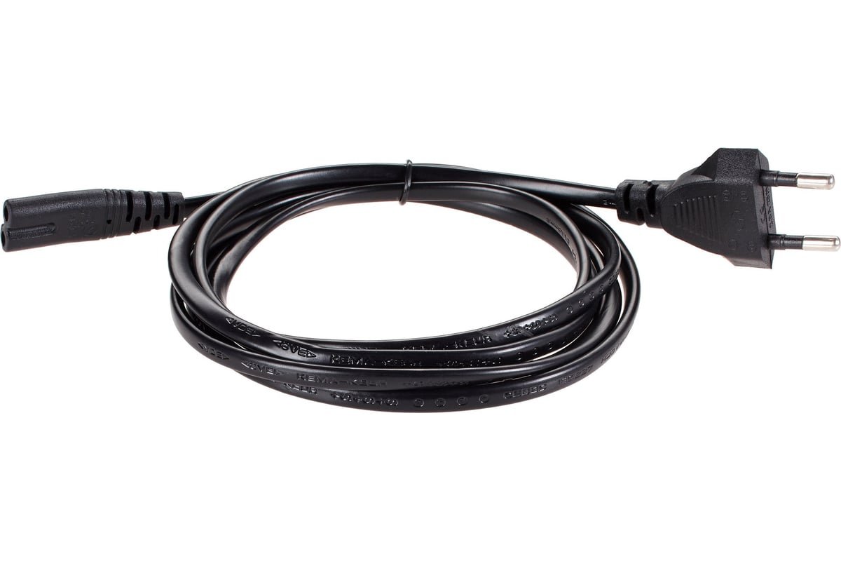 Кабель для аудио-видео техники IEC-320-C7, 2-pin 1,8m ,черный, iOpen<ACE023-1.8M> (1/120)