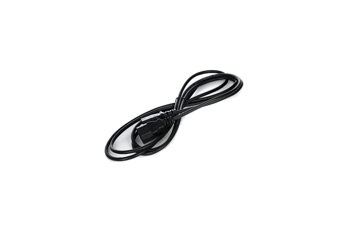 Кабель монитор - компьютер (UPS -> устройство) 220V {IEC-320-C13/C14} 3,0м, Telecom  <TP020-3.0-BK> (1/50)