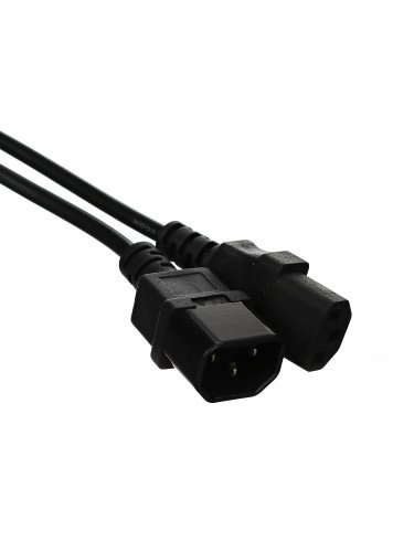 Кабель монитор - компьютер 220V (UPS -> устройство) <VDE> 3G*0.75mm2 VCOM <CE001-CU0.75-5>, 5,0м (1/20)