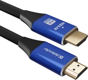 Кабель DEFENDER M-M HDMI-2 HDMI, ver 2.1, 2м, черный (1/50)