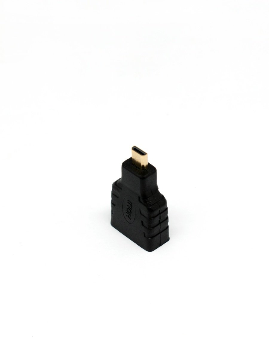Адаптер HDMI female - micro HDMI male, Черный