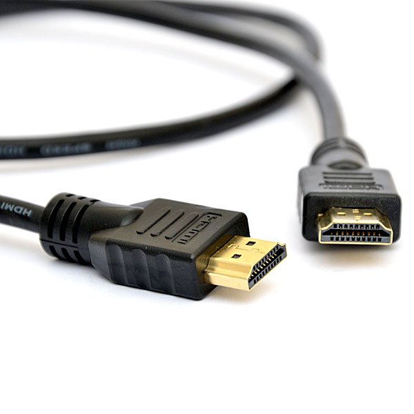 Кабель DeTech HDMI A-A v1.4 4K 60Hz 30AWG  медный, черный цвет 1.5м