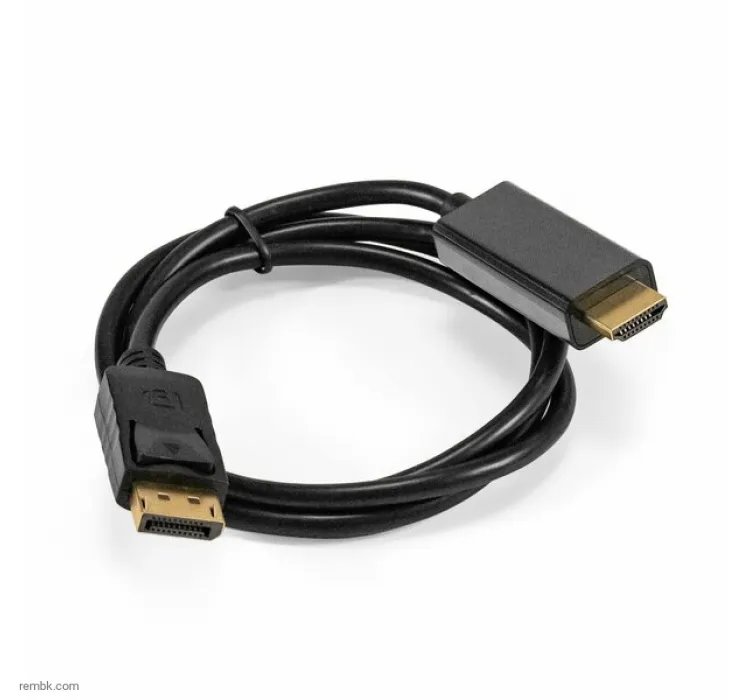 Кабель DisplayPort -> HDMI 1.8м