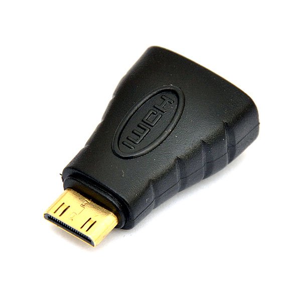 Адаптер DeTech HDMI AF-CM (HDMI F-Mini HDMI M)