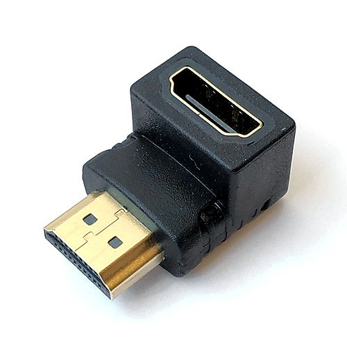 Адаптер DeTech HDMI AM-AF 90 градусов угловой