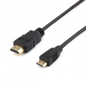 Кабель DeTech HDMI A-C (GP) 4K60Hz 30AWG, черный цвет, 2м
