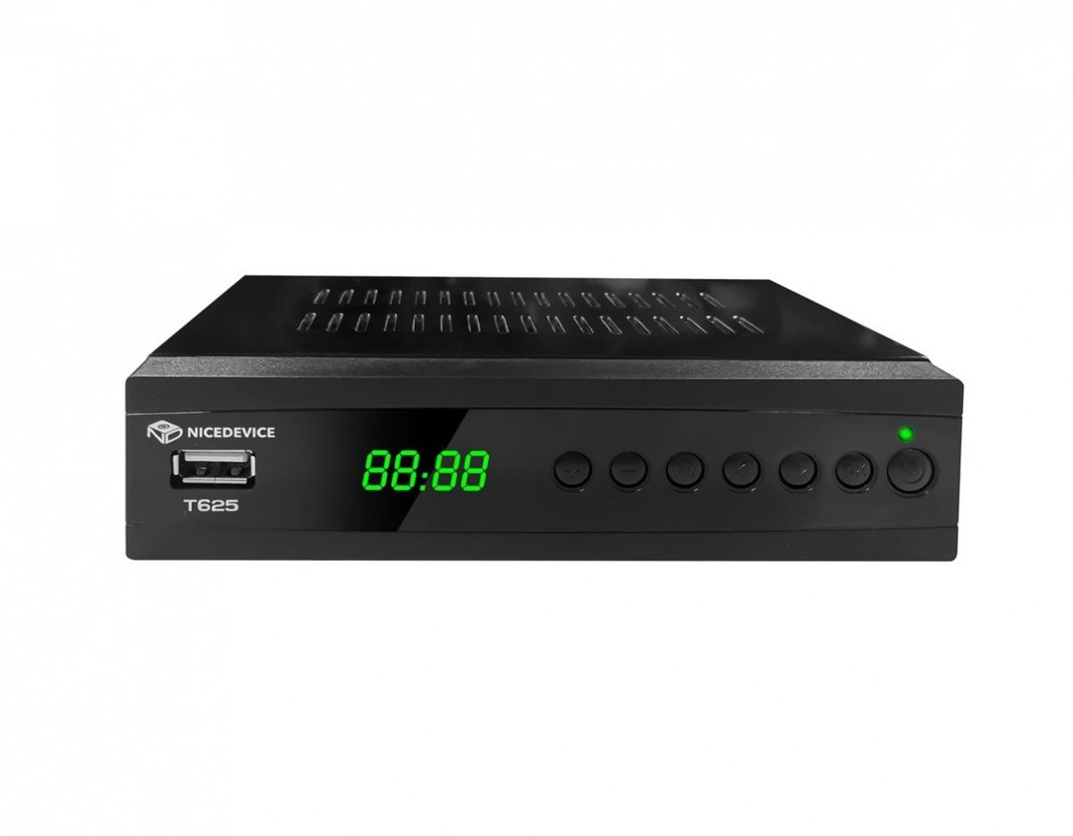 Цифровая приставка DVB-T2 NICEDEVICE T625 (1/20)
