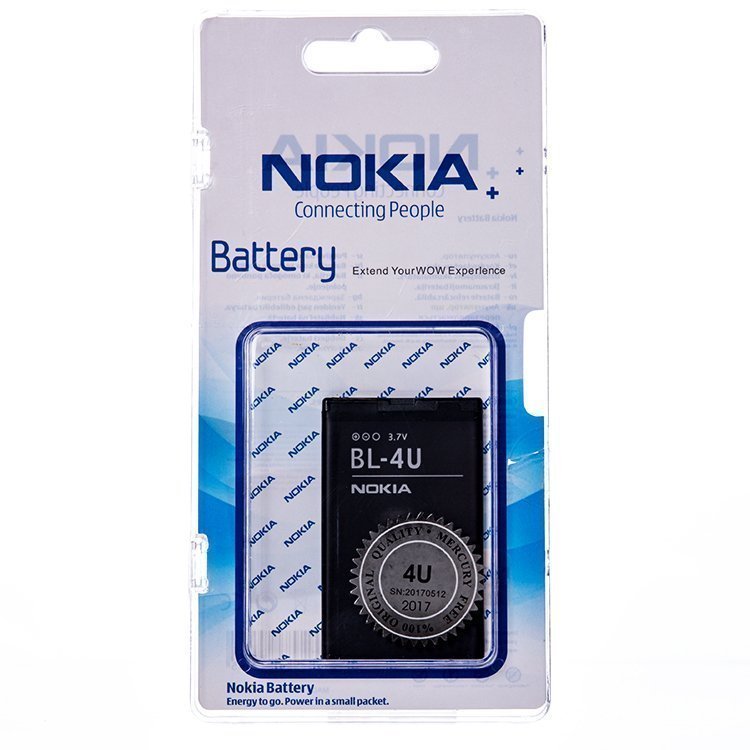 Аккумулятор для телефона [ORG] Nokia 3120c (1000 mAh)  BL-4U (10081)