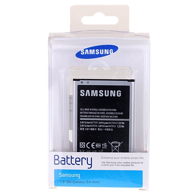 Аккумулятор для телефона [ORG] Samsung i9190 (1900 mAh) (39513)