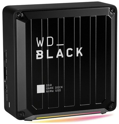 Док-станция WD D50 Game Dock WDBA3U0010BBK-EESN, 1ТБ, черный