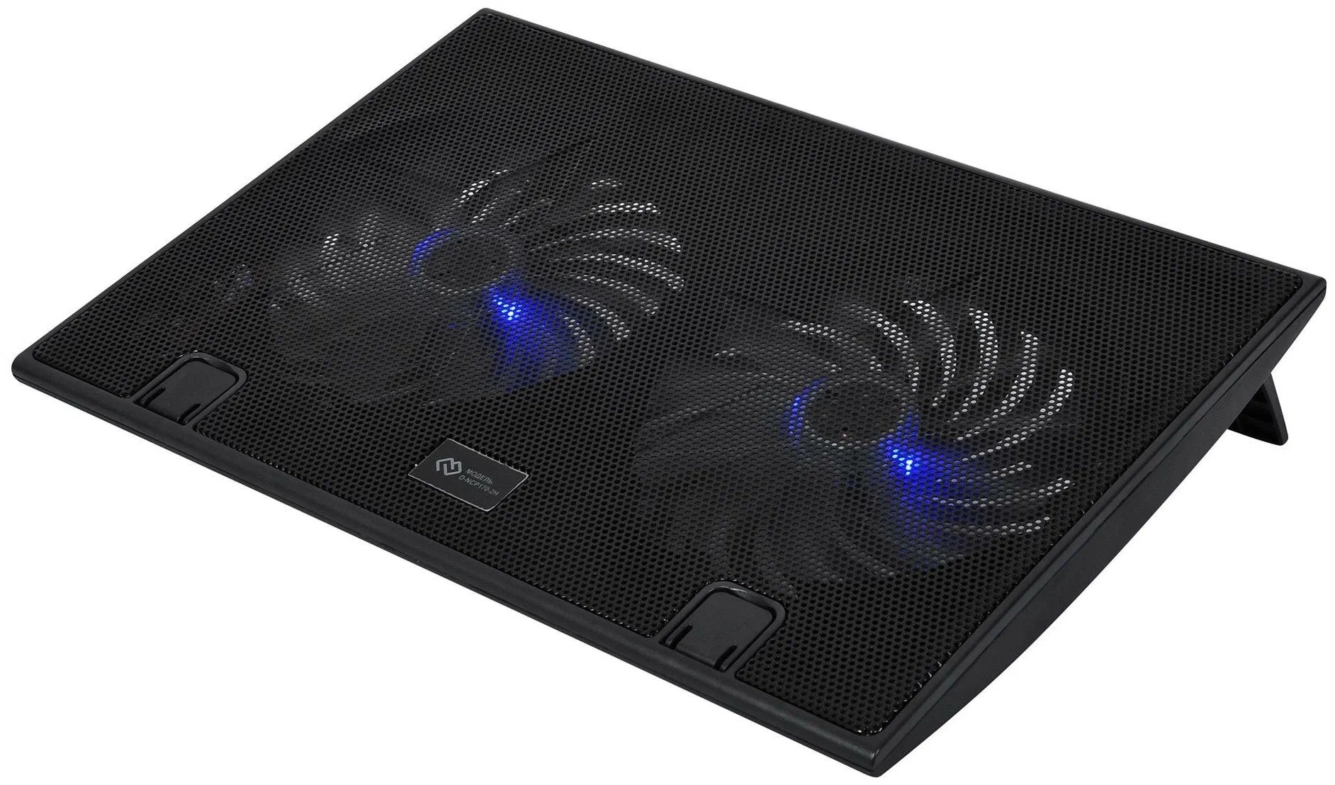 Подставка для ноутбука Digma D-NCP170-2H 17"390x270x25мм черный