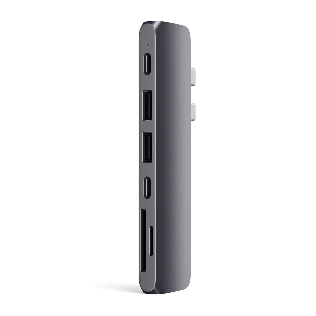 Адаптер Satechi Aluminum Type-C Pro Hub Adapter ST-CMBPM серый космос