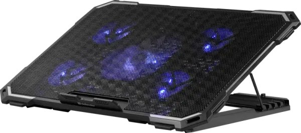 Подставка для ноутбука DEFENDER NS-518 17",5 вентиляторов, 2USB (1/10)