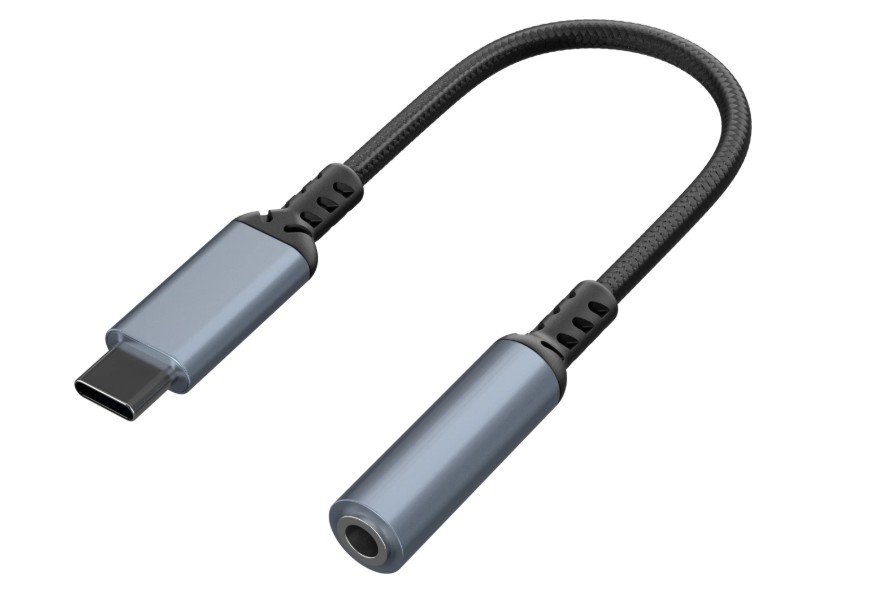 Переходник DEFENDER JACK03-01 PRO 3.5 jack (F)-Type-C(M) c ЦАП (87303)
