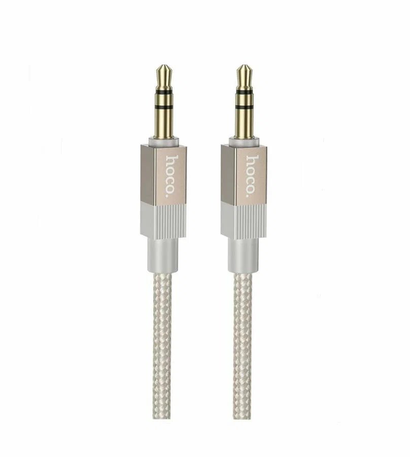 Аудио-кабель HOCO UPA32 Clever audio cable AUX (золотой)
