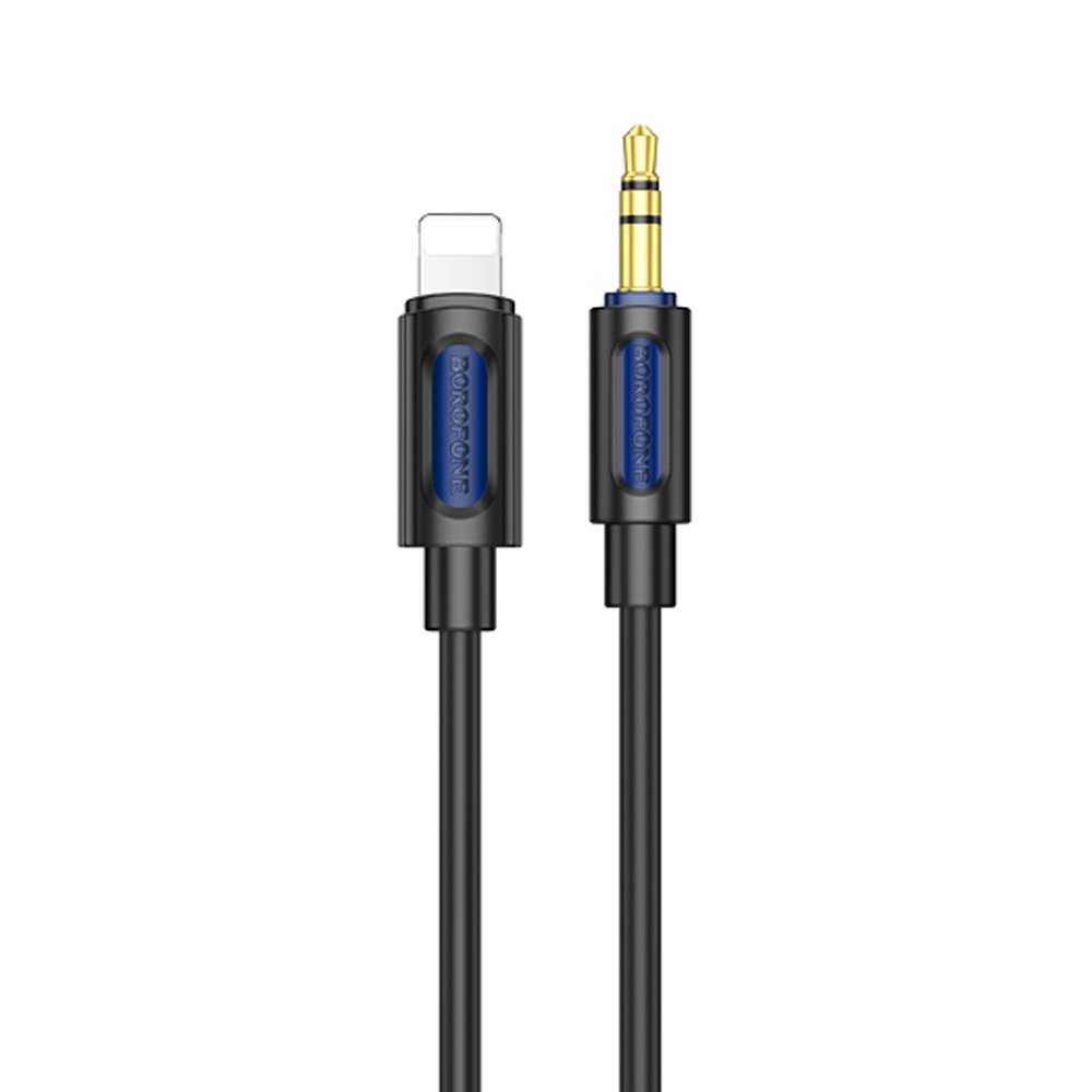 Кабель BOROFONE BL20 True sound silicone digital audio conversion cable IP Black