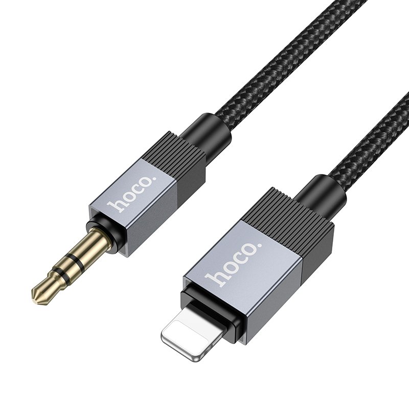 Аудио-кабель HOCO UPA32A Clever digital audio conversion cable iP(черный)