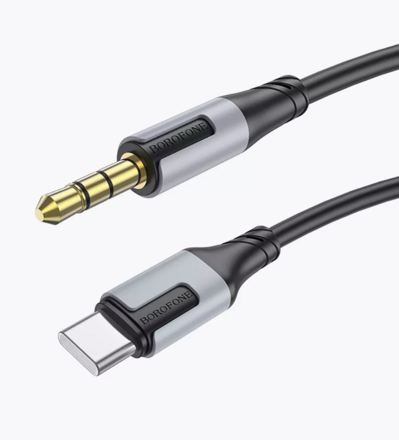 Аудио-кабель BOROFONE BL19 Creator digital audio conversion cable Type-C (чёрный)