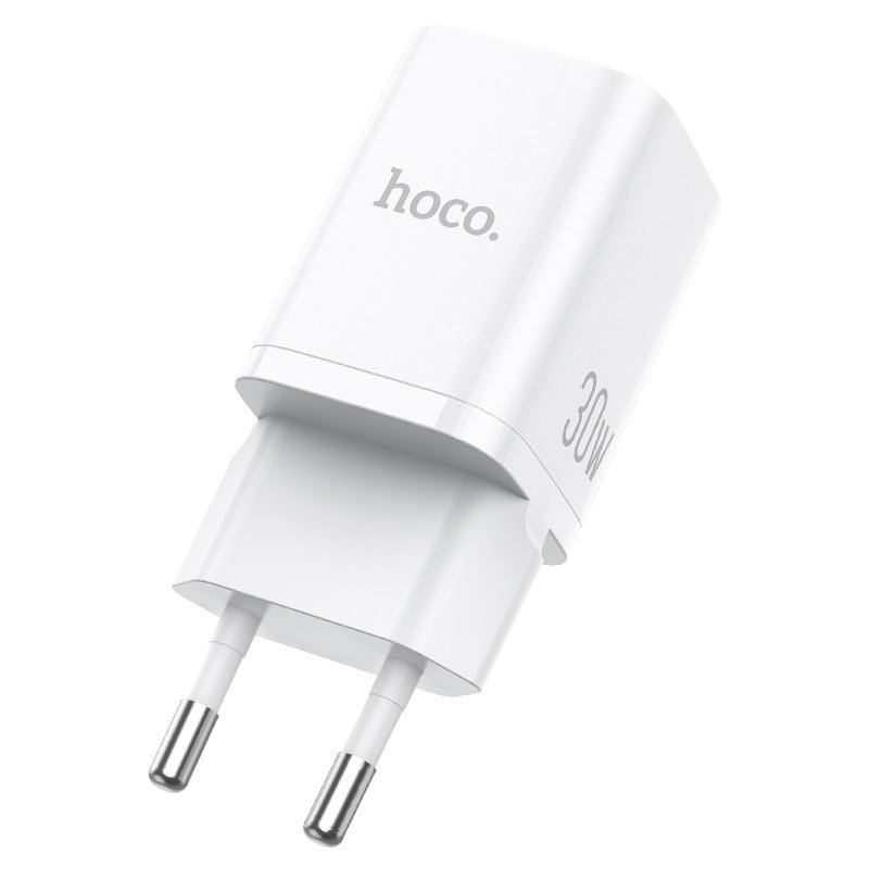 СЗУ HOCO N13 Bright, PD30W, QC3.0, Type-C + iP (EU) (белый)