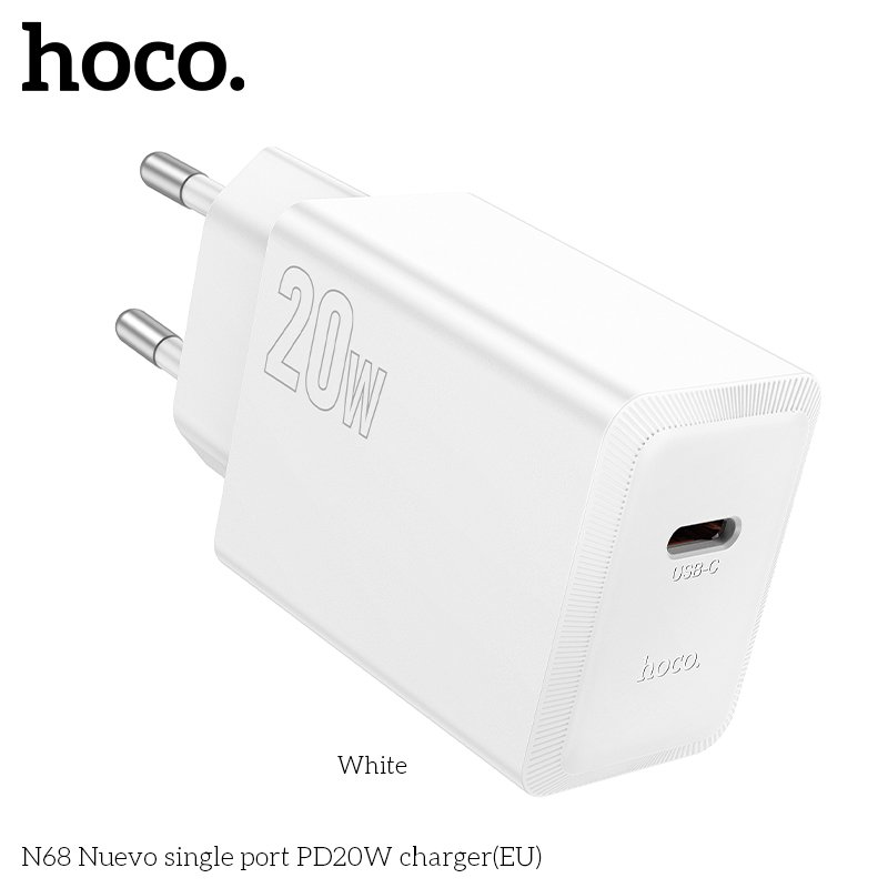 СЗУ HOCO N68 Nuevo PD20W (белый)