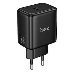 СЗУ HOCO N83 Profit single port PD40W charger(EU) (черный)
