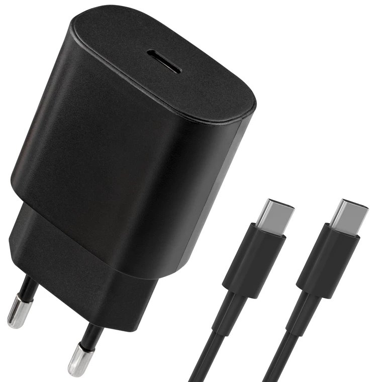 СЗУ DEFENDER UPA-125 25W,USB C,кабель Type-C,черный (83225)