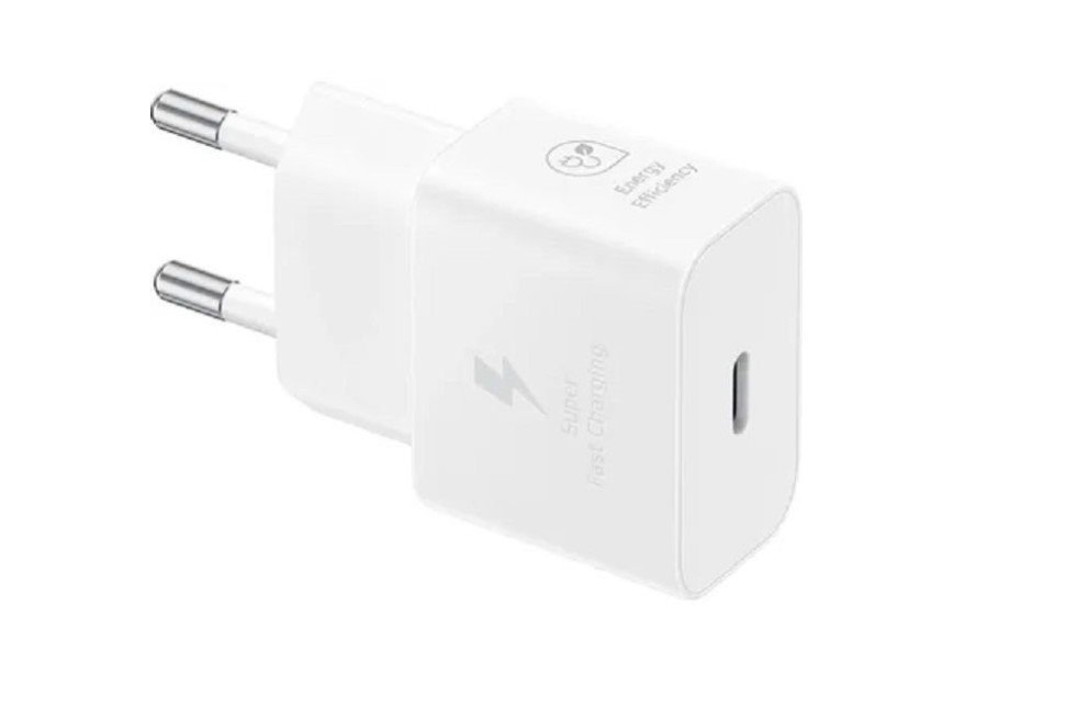 СЗУ Samsung 25W PD USB-C Adapter 2 Pin (EP-T2510NWE-2PIN) White