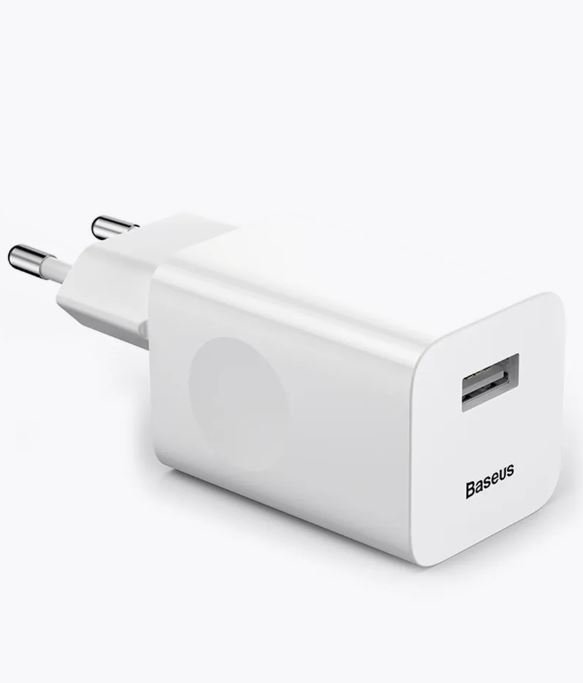СЗУ Baseus (CCALL-BX02) Quick Charger 3А Max (белый)