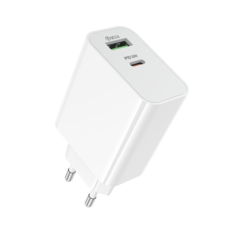 СЗУ BOROFONE BA108A Stellar PD30W+QC3.0 (белый)