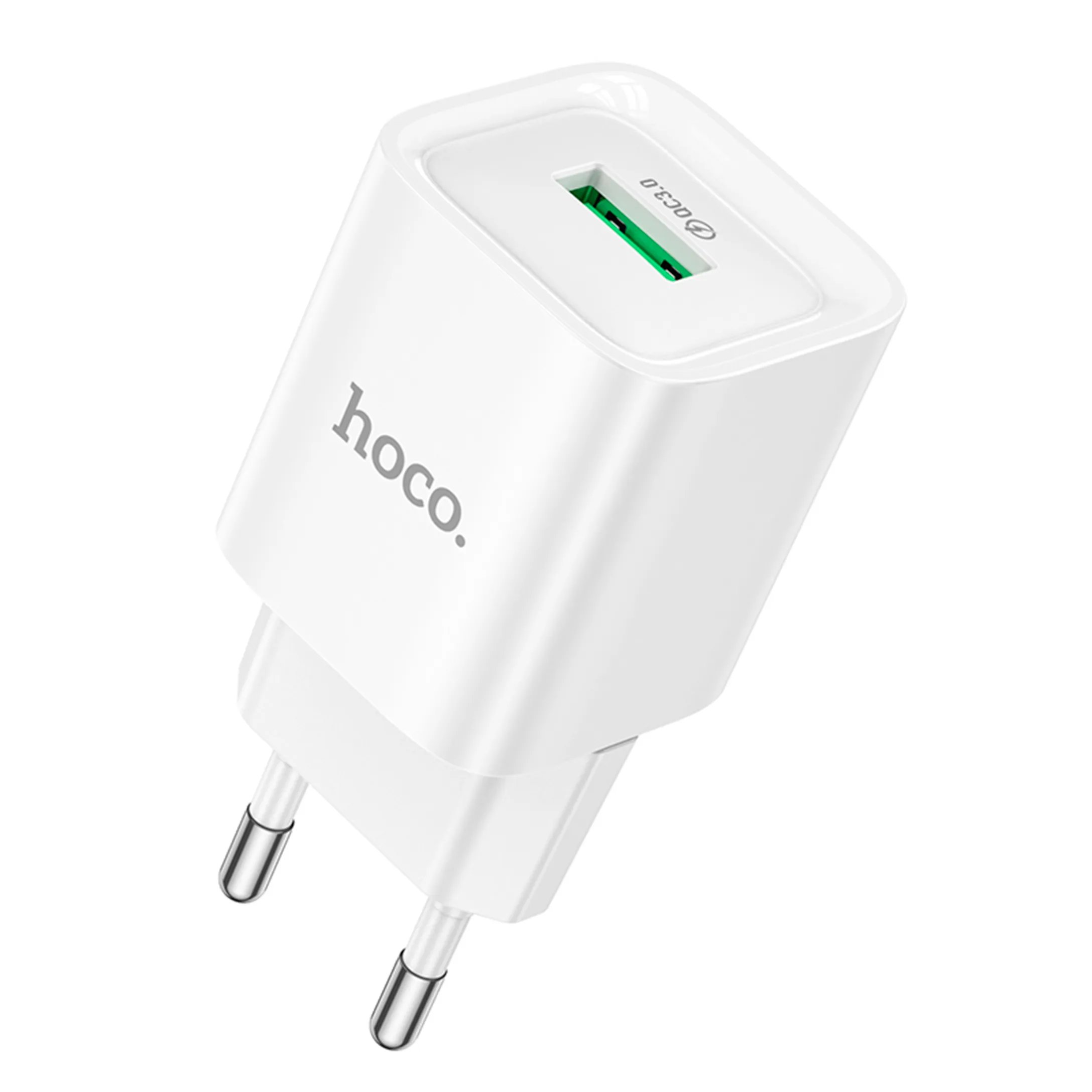 СЗУ HOCO C145A Charm single port QC3.0 (белый)