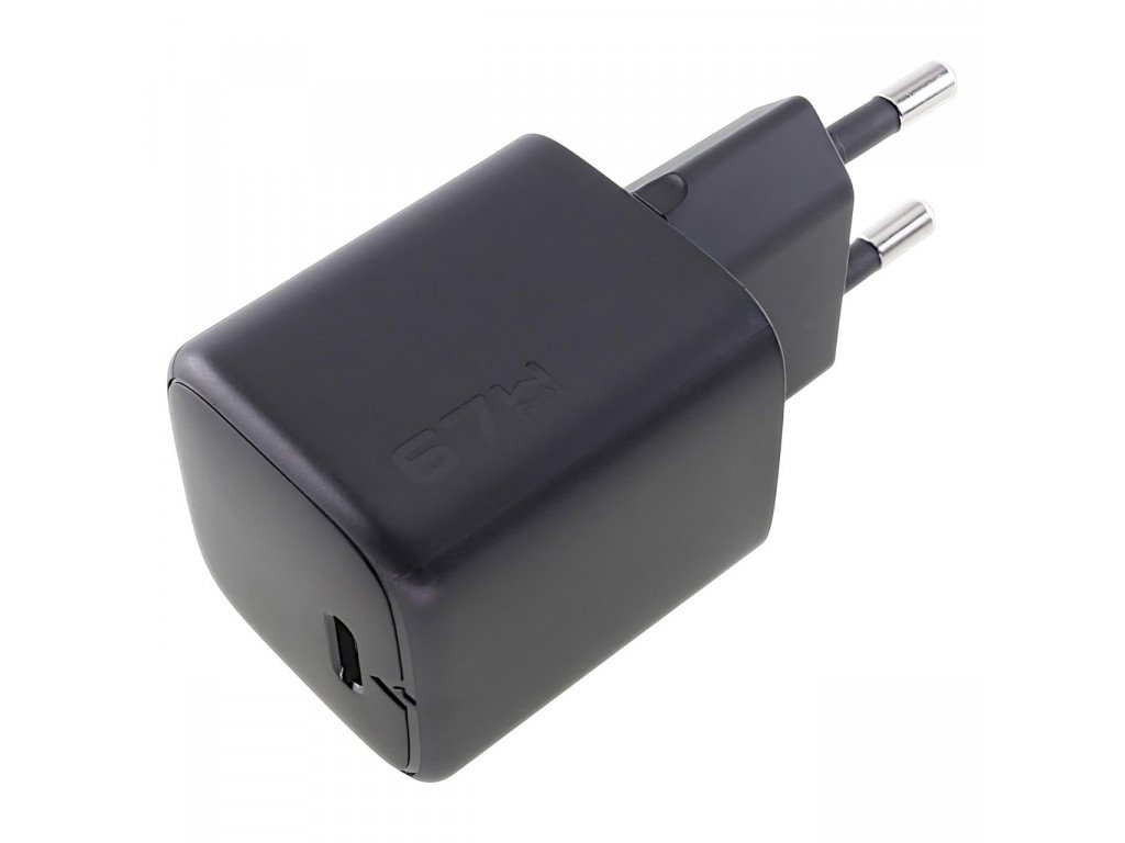 Зарядное устройство ACEFAST A134 PD67W mini GaN USB-C fast charger Black (EU)