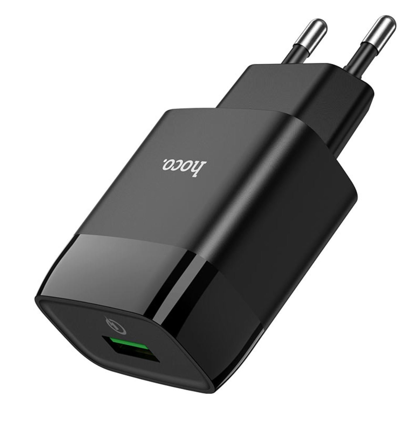 СЗУ HOCO C72Q Glorious single port QC3.0 charger(EU) (черный)
