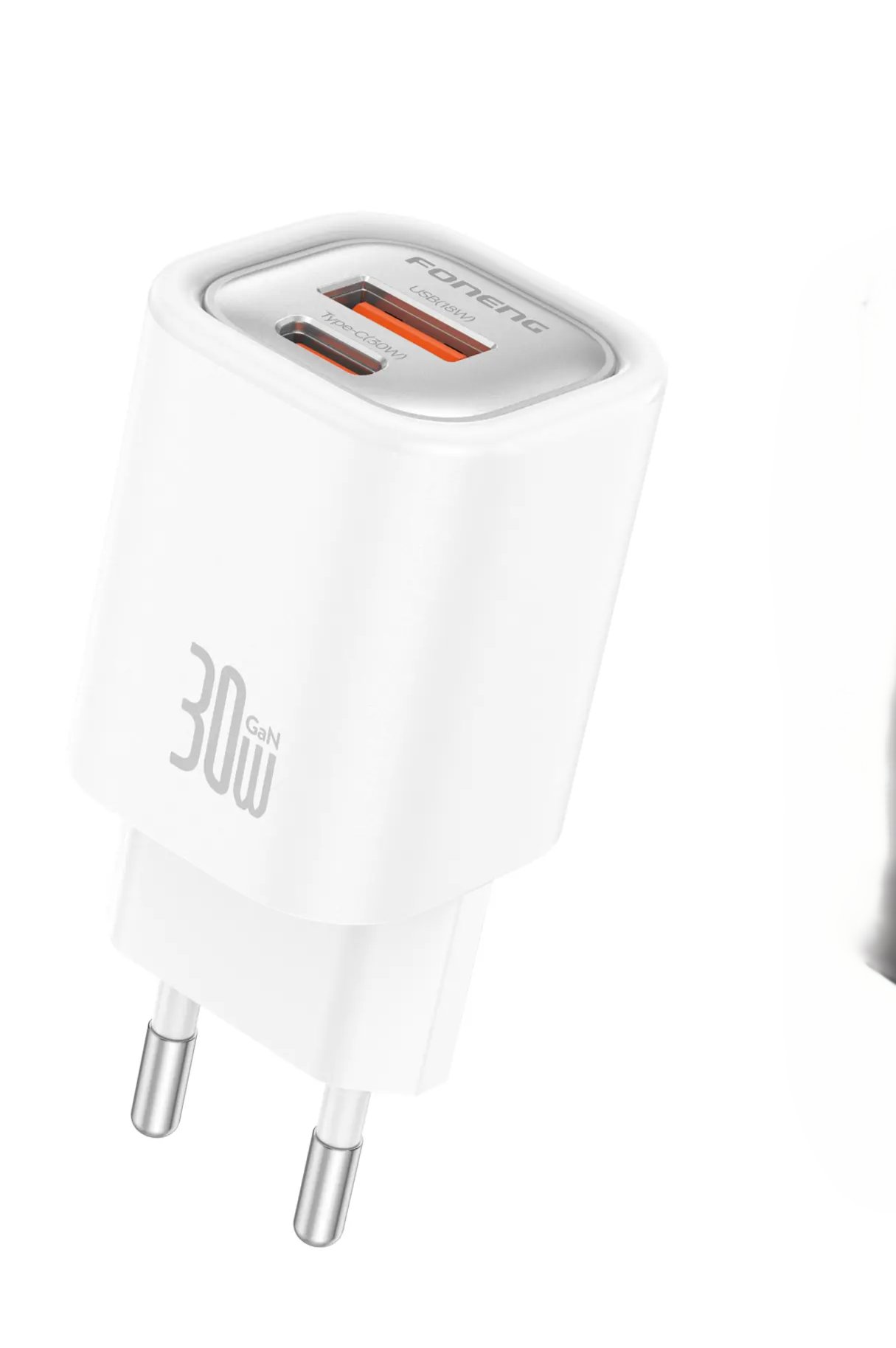 СЗУ Foneng EU71 USB-A / USB-C, PD30W  (White)