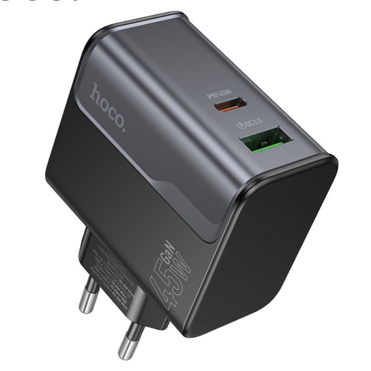 СЗУ HOCO CS74A Star Speed PD45W+QC3.0 (черный)