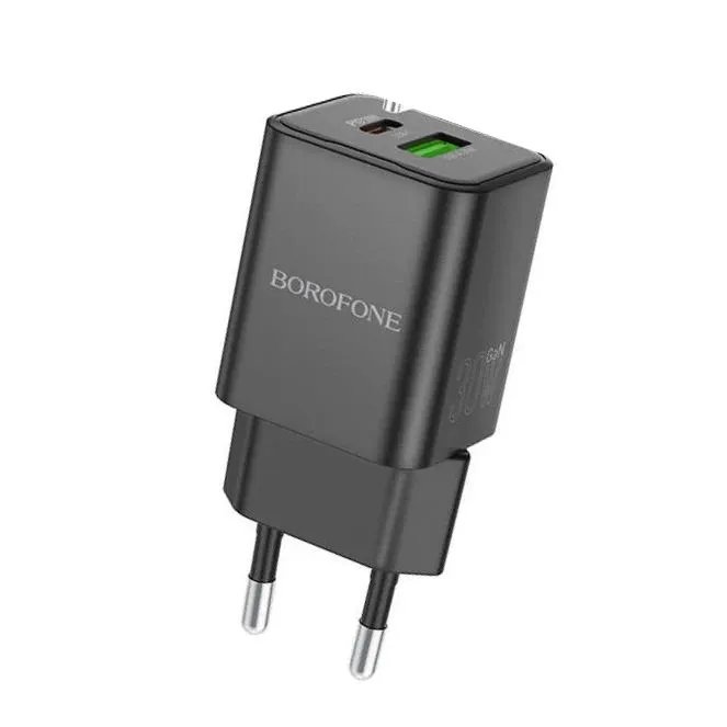 СЗУ BOROFONE BN14 Royal PD30W+QC3.0 charger set(C to iP) (черный)