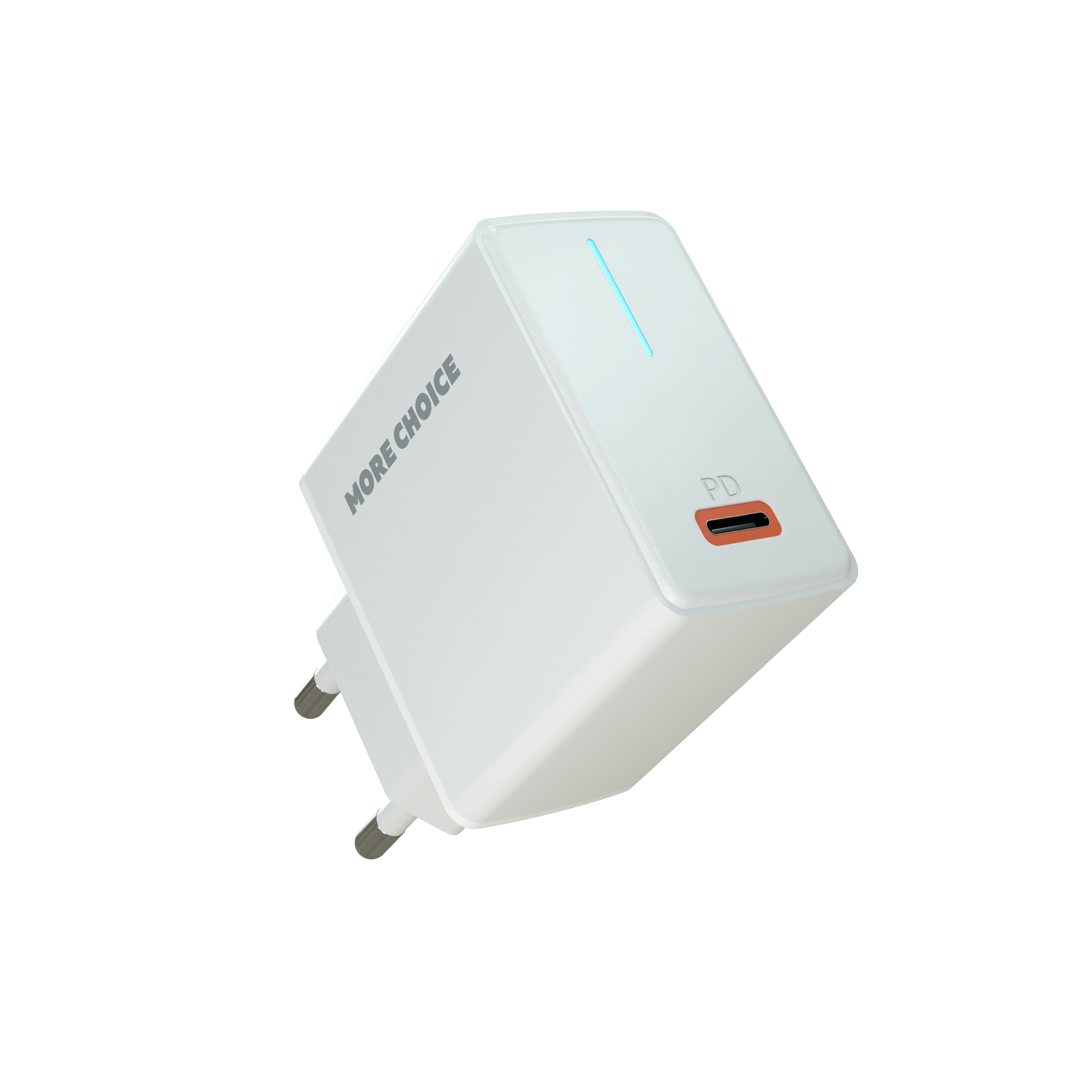 СЗУ 1USB-C 3.0A PD 20W быстрая зарядка More choice NC60 (White)