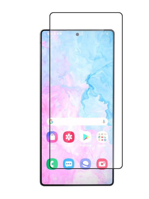 Защитное стекло Full Glue для Samsung Galaxy S25 Ultra черная рамка