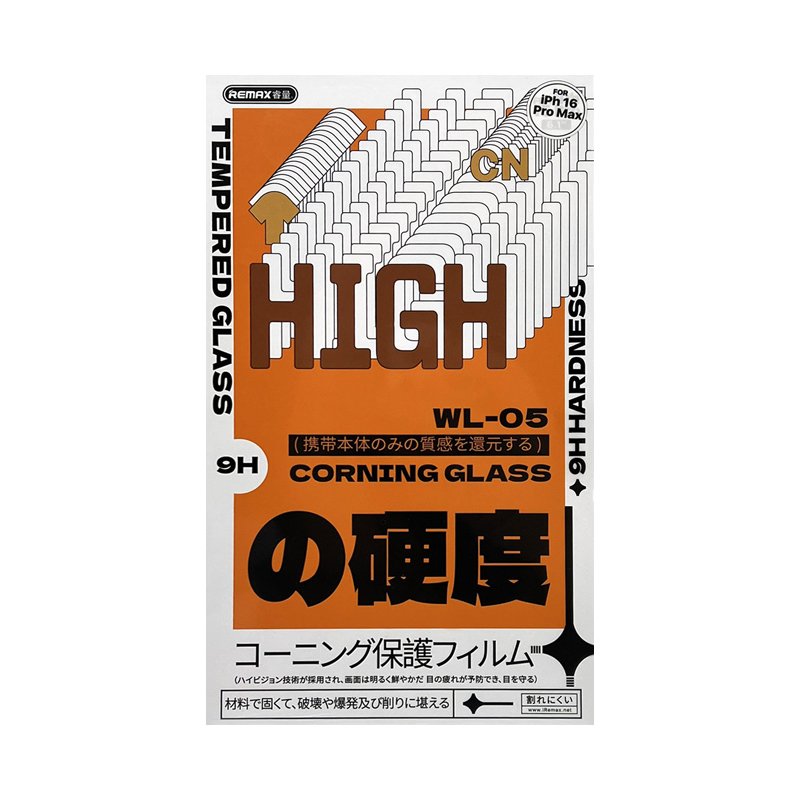 Защитное стекло REMAX Future Corning Series Tempered Glass Screen Protector WL-05 iPh15pro6.1