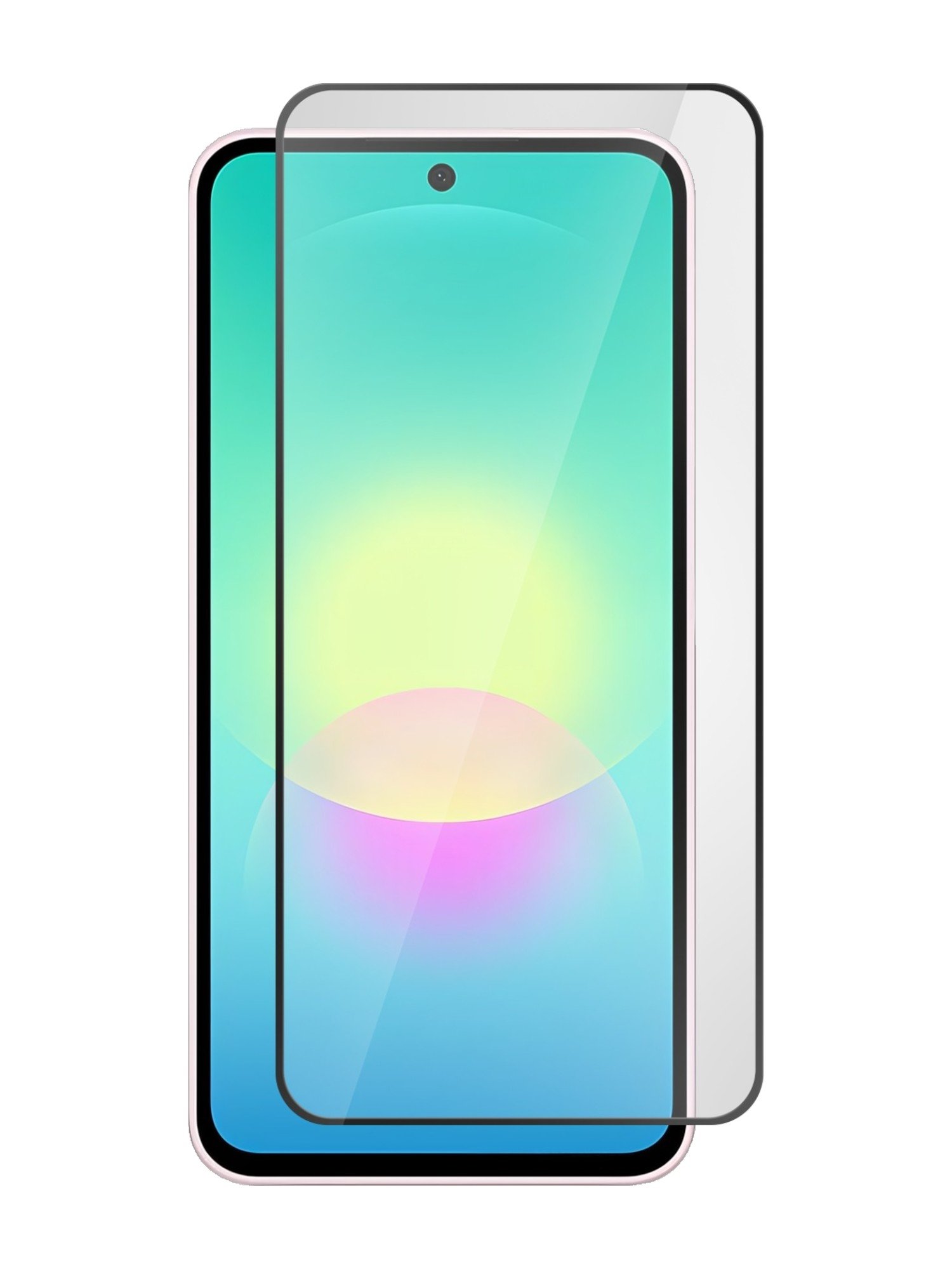 Защитное стекло Full Glue для Samsung Galaxy A27 черная рамка