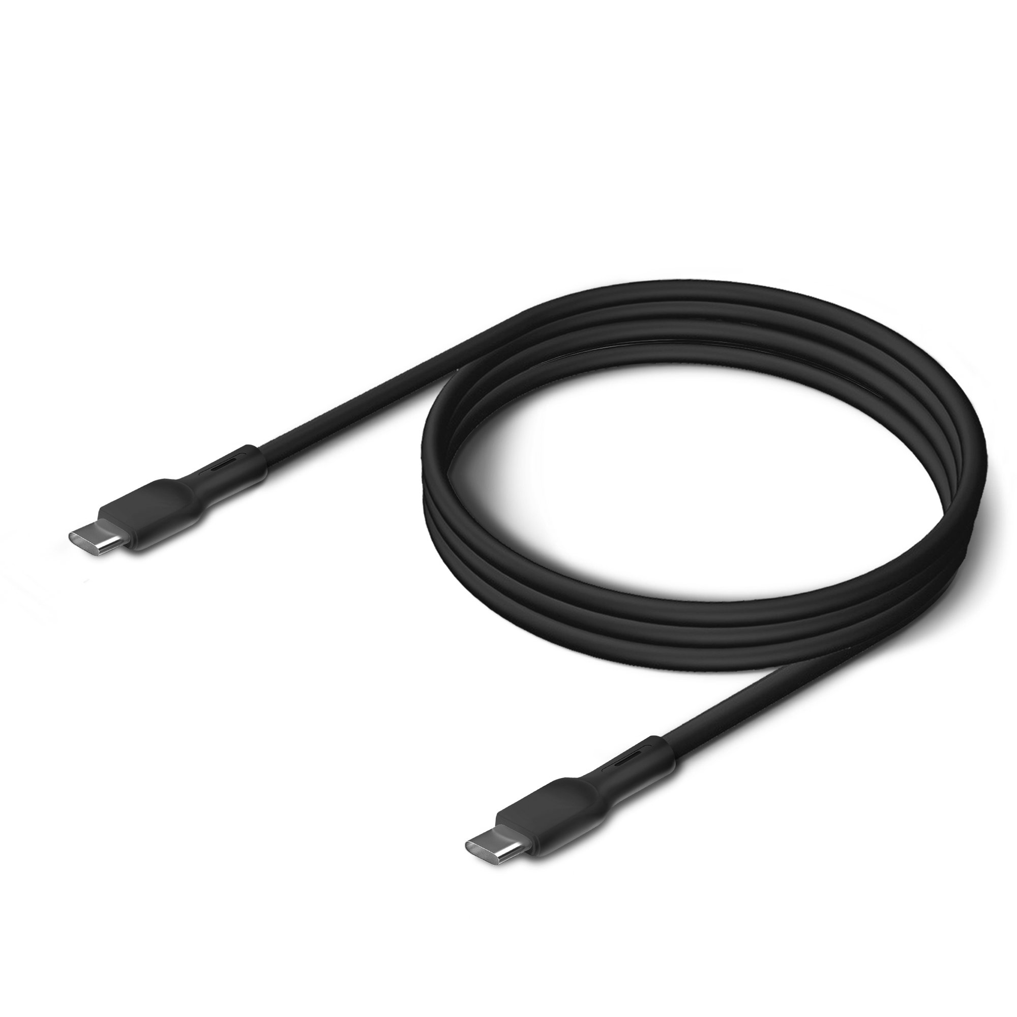 Дата-кабель Type-C - Type-C, 3А, 1м, Power Delivery, черный