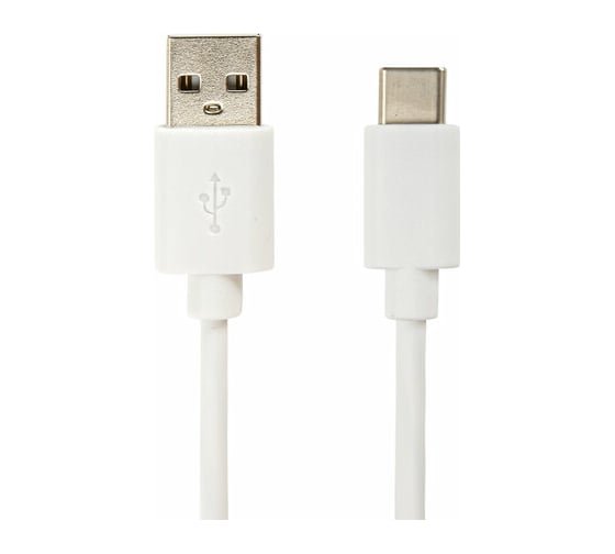 Кабель SONNEN 513558 USB2.0-Type-C, 1м медь белый