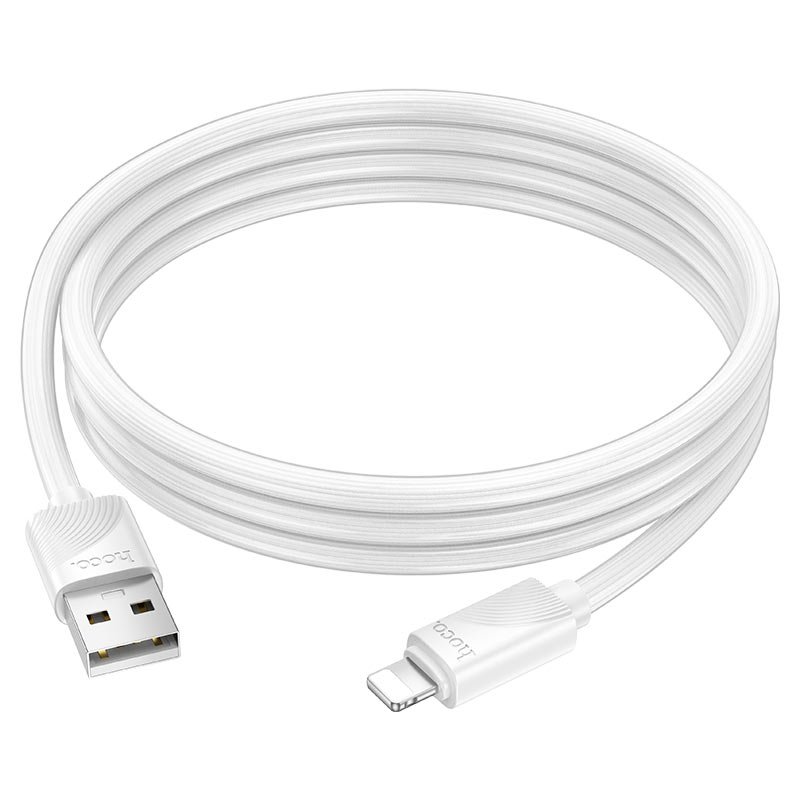 Кабель HOCO X114 Energy USB-8pin 1.0м, 2.4A белый